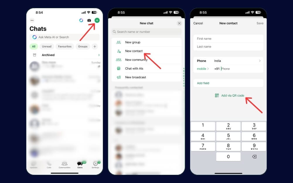 ChatGPT WhatsApp Chat Example