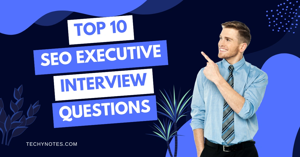 seo executive interview questions