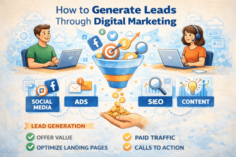How to Generate Leads Through Digital Marketing