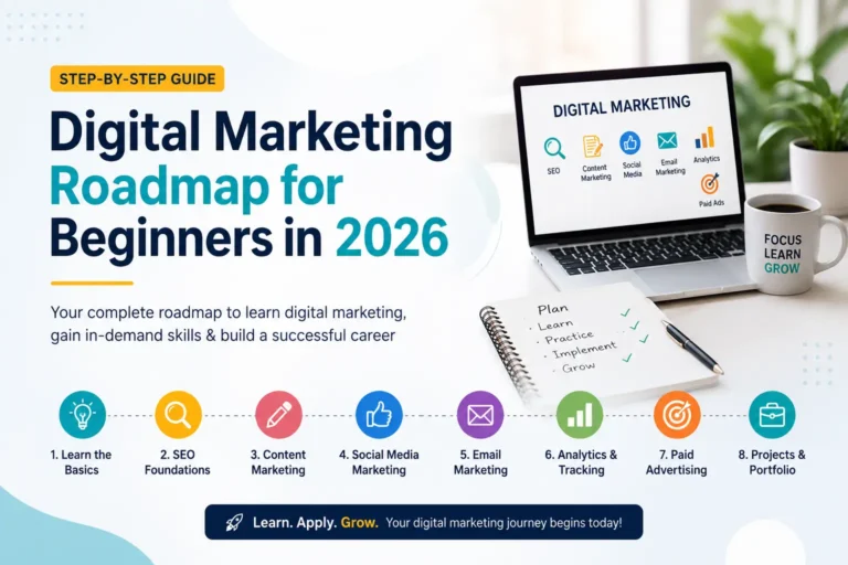 Digital Marketing Roadmap for Beginners in 2026