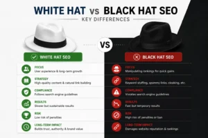 White Hat vs Black Hat SEO Key Differences